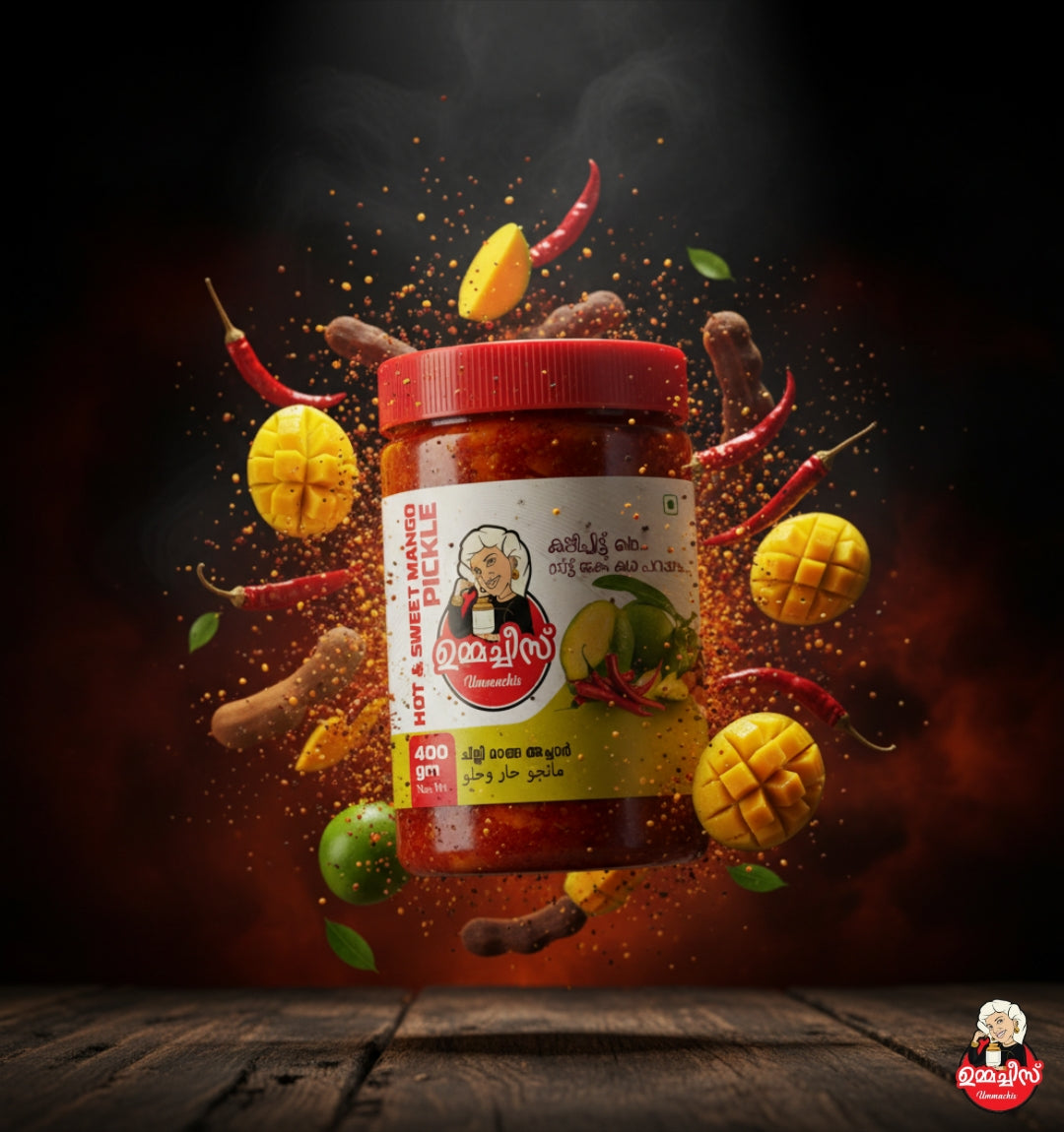 Hot and Sweet Mango Pickle